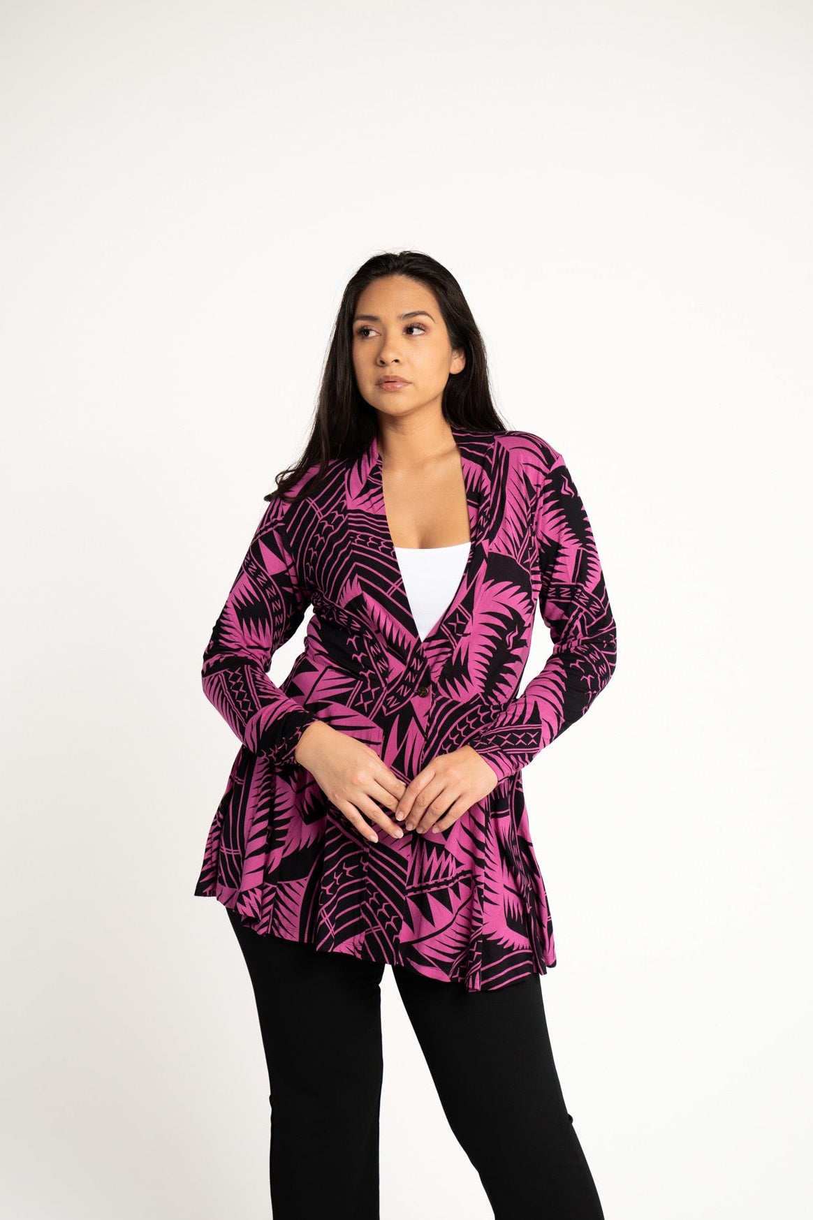 ASO MANARII PEPLUM BLAZER – Missing Polynesia
