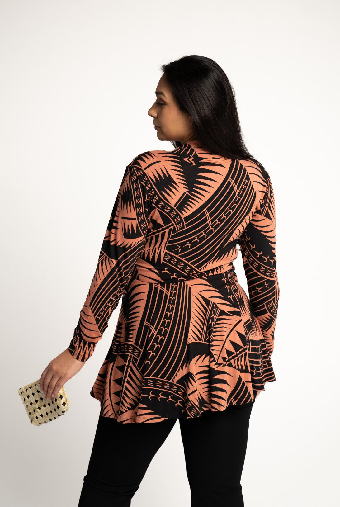 ASO MANARII PEPLUM BLAZER