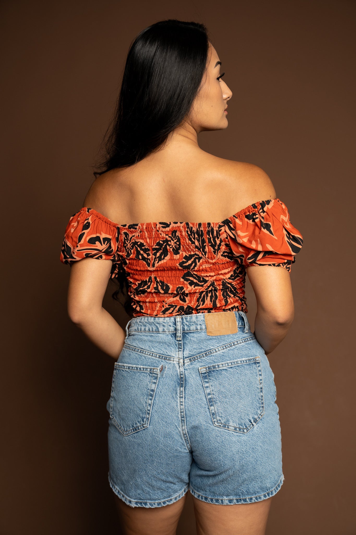 RETRO HIBISCUS MAIMA TOP