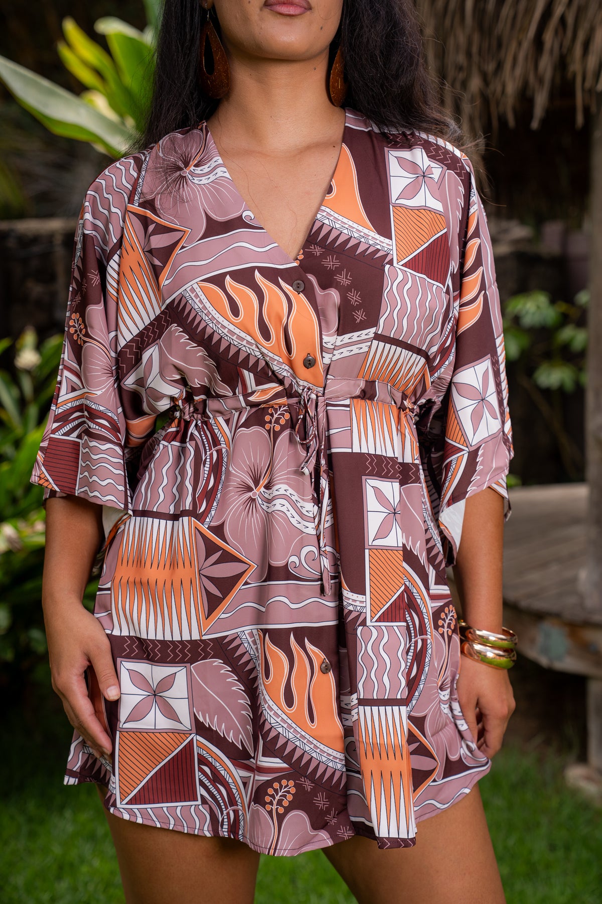 PUA' ĀINA  SISA TUNIC