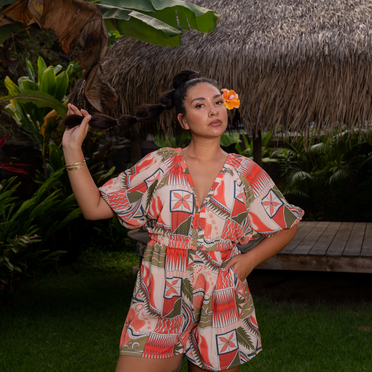PUA AINA HI'ILANI ROMPER