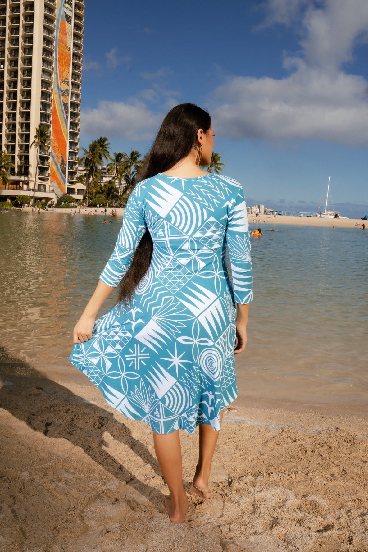 TAPA 3.0 TIFF CURVE DRESS