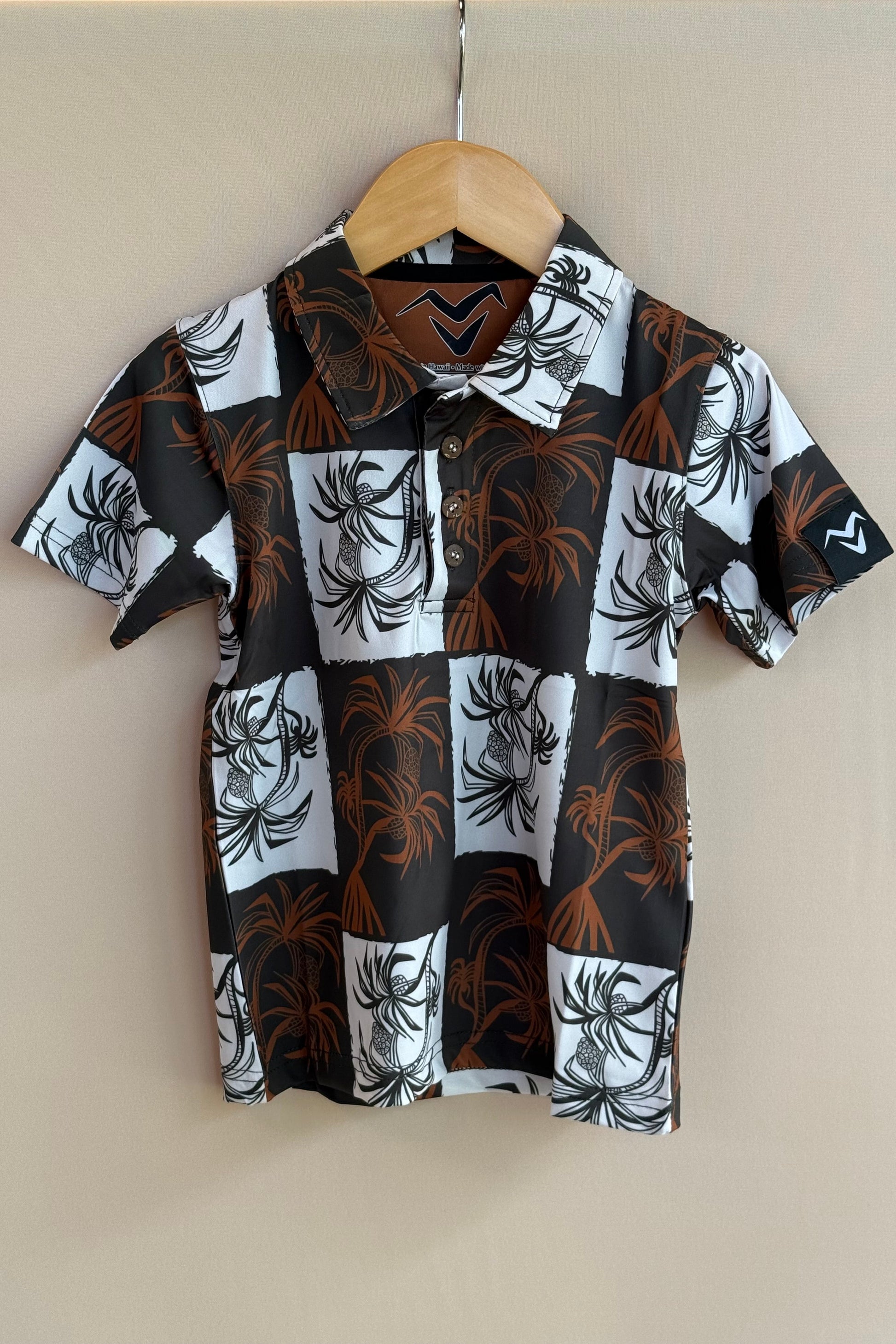 HALA BLOCK Keiki Dri-Fit Polo