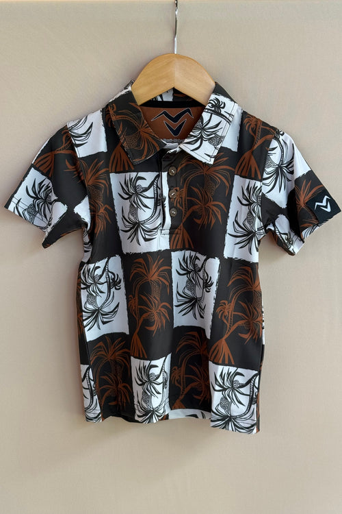 HALA BLOCK Keiki Dri-Fit Polo