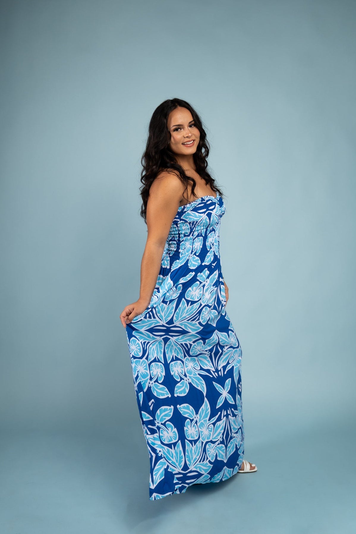 RETRO HIBISCUS TIARE MAXI – Missing Polynesia