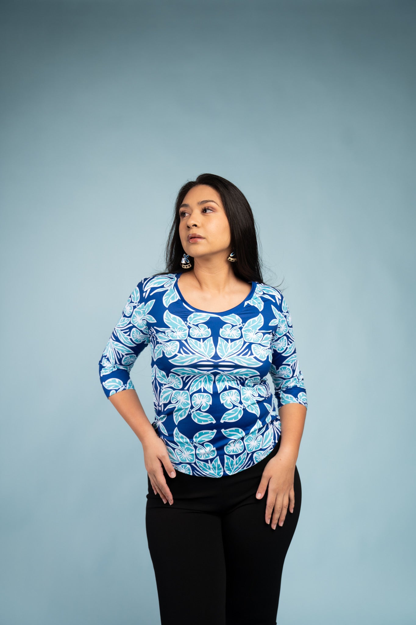 RETRO HIBISCUS SEI TOP