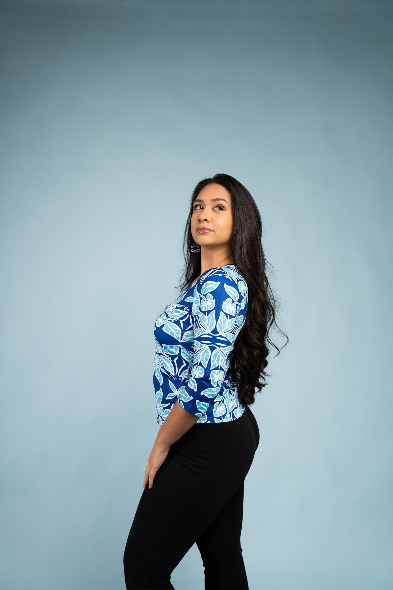 RETRO HIBISCUS SEI TOP