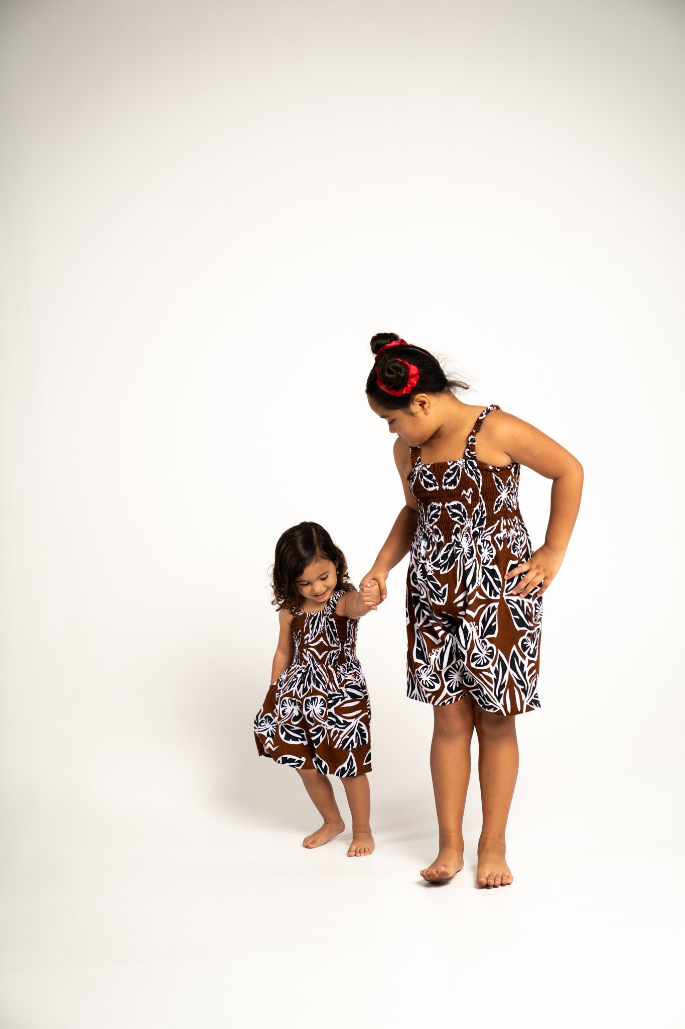 RETRO HIBISCUS KEIKI PYAH ROMPER