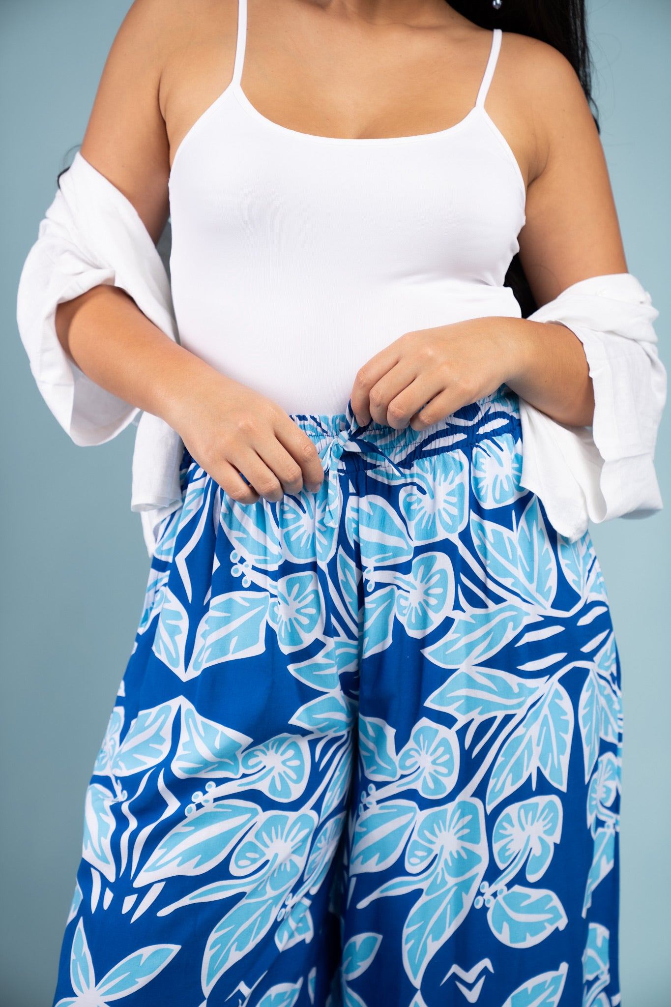 RETRO HIBISCUS CULOTTES