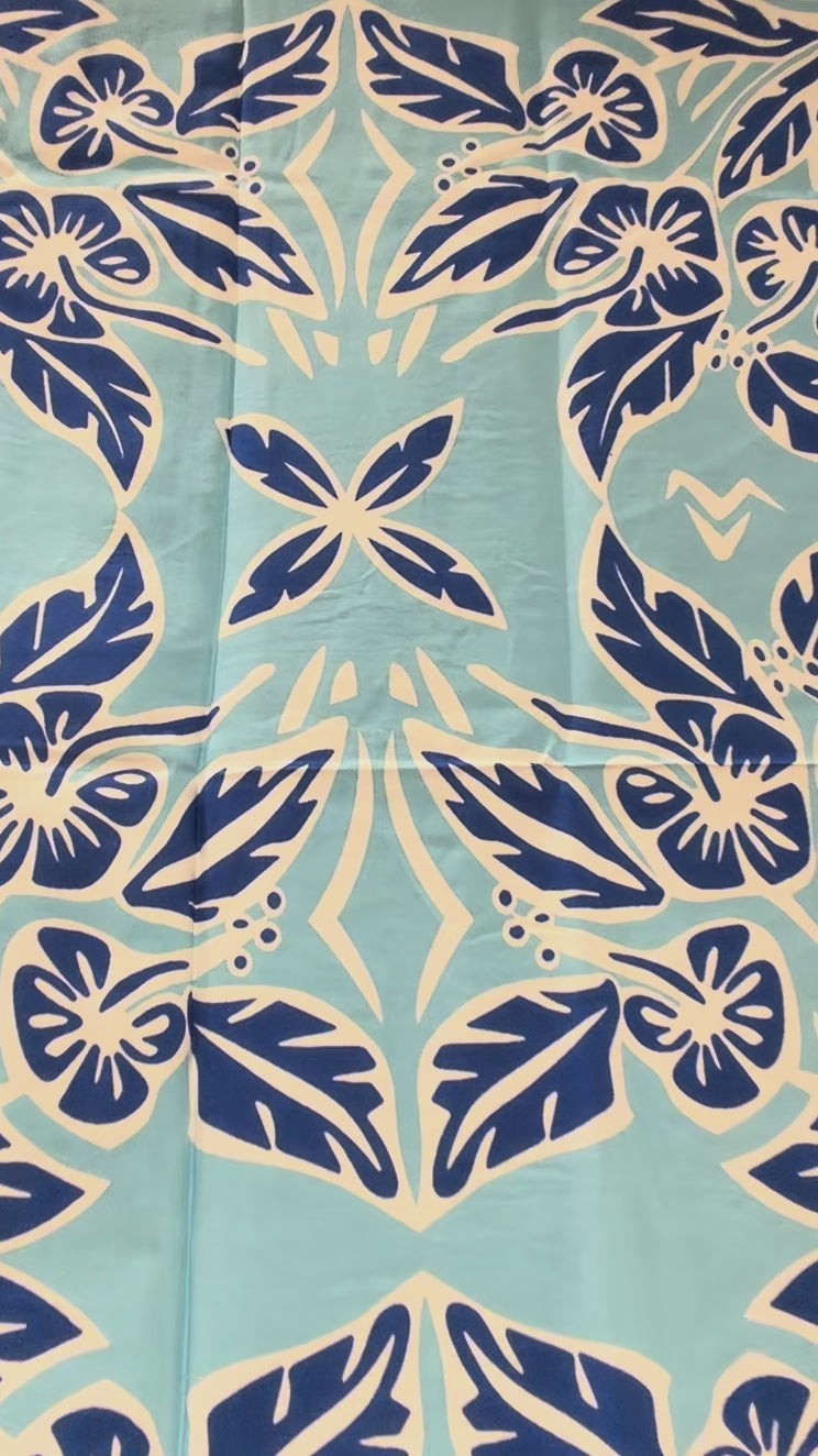 RETRO HIBISCUS PAREO